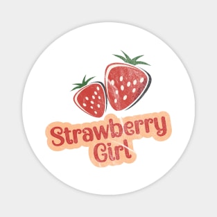 Strawberry Girl Magnet